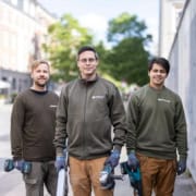 Teambillede af medarbejdere i Grøniso